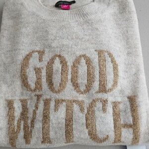 Wizard of Oz Fan? Vince Camuto Women's Knitted Long-Sleeve Sweater - Good Witch